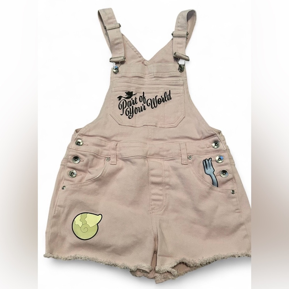 Disney “Part of Your World” Overall Shorts | Ariel | Size Small